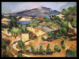 Lake Zola painted by Cézanne