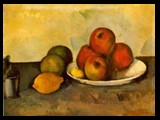 Still life by Cezanne