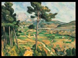 Overview painted by Cezanne