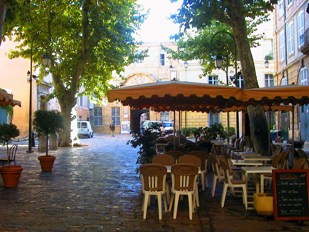 Cafés of Aix-en-Provence